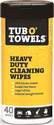 Heavy Duty Cleaning Wipes 40-Count