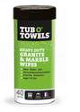 Heavy Duty Granite And Marble Wipes 40-Pack