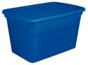 30-Gallon Blue Morpho Polyethylene Storage Tote