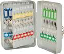Gray Steel 48 Key Hook Key Box