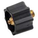 Appliance End Fitting Propane Acme Nut In Black