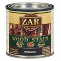 Zar Oil Based Wood Stain Black Onyx, 1/2 Pt