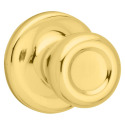 Kwikset Mobile Home Polished Brass Passage Knob