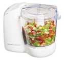 3-Cup White Corded Food Chopper