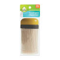 250-Count Natural Wood Toothpick With Dispenser   