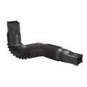 55-Inch Black Vinyl Downspout Extension