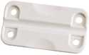 White Plastic Cooler Replacement Hinges, 2-Pack