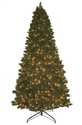 9-Foot Pre-Lit Pine Artificial Christmas Tree