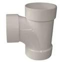 6-Inch PVC Sanitary Pipe Tee