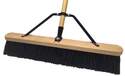 24-Inch Outdoor Push Broom With 60-Inch Hardwood Handle