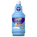 Swiffer Wet-Jet 1-1/4-Liter, Sweet Citrus, Clear, Multi-Purpose Anti-Bacterial Cleaner