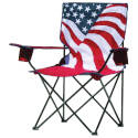 Black Frame Flag Lounge Chair