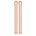 32-Inch Orange Reusable Twist Tie, 2-Pack