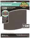 Gater Waterproof 1500-Grit Mirror Fine Sandpaper 5-Pack