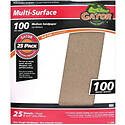 9-Inch X 11-Inch 100-Grit Multi-Surface Sanding Sheet, 1-Sheet