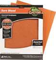 Gator Bare Wood Assorted Grit Sandpaper 4-Pack