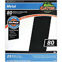 11-Inch x 9-Inch 80-Grit Medium Emery Abrasive Sanding Sheet With Cloth Backing, 1-Sheet