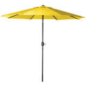9-Foot Yellow Crank Umbrella