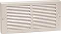 6 x 14-Inch White Painted Baseboard Return Grille