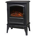 Black Electric Fireplace Heater