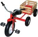 Retro Tricycle With Wagon