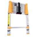 Home Series 8.5 ft Type II Aluminum Alloy Telescoping Ladder, 225 Lb Rated