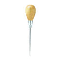 3-1/2-Inch Shank Scratch Awl With Fluted Hardwood Handle