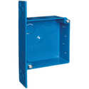 4-Inch Square Blue Outlet Box