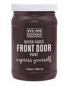 1-Quart Sincere Brown Satin Front Door Paint