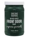 1-Quart Successful Green Satin Front Door Paint