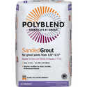 25-Pound Snow White Polyblend Sanded Grout