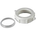 Slip Joint Nut, 1-1/4 x 1-1/4 In, PVC, White