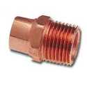 Elkhart Products 104 Series 30330 Pipe Adapter, 3/4 in, Sweat x MNPT, Copper