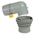 Easy Slip Rv Sewer Elbow And 4-In-1 Adapter 