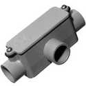 2-Inch Gray Schedule 40 And 80 Type T Conduit Body