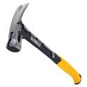 DeWALT Dwht51064 Rip Claw Nailing Hammer, 22 Oz Head, Steel Head, 16 In Oal, Black/Yellow Handle