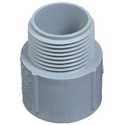 3-Inch Gray Schedule 40 & 80 Male Terminal Adapter