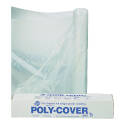 24 x 100-Foot Clear Poly Cover Plastic Sheeting