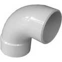 Spigot x Hub 90° Sanitary S&D PVC Street Elbow, 4"