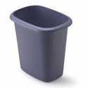6 Qt Blue Wastebasket
