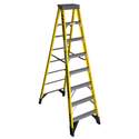 8-Foot Yellow Fiberglass Type Iaa Step Ladder