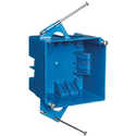 4-Inch Square Blue Outlet Box