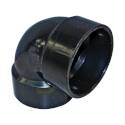 Hub x Hub 90° DWV ABS Elbow, 1-1/2"