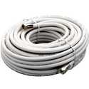 50-Foot White RG6 Coaxial Cable