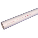 1 in. PVC Pressure Pipe, 10 ft. - Schedule SDR 21, Solid Wall, Plain End