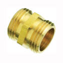 Hose Adapter, 3/4-Inch Mht X 3/4-Inch Mht, Brass