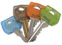 IdentiKey Rubber Key Covers, 4-Pack