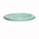 44-Gallon Round Gray Huskee Receptacle Lid  