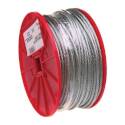 500-Foot X 1/8-Inch Diameter 340-Lb Working Load Limit Galvanized Steel Aircraft Cable  