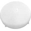 8-1/4-Inch Round White Plastic Exhaust Fan Lens Cover 